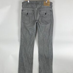 True Religion STRAIGHT FLAP DK CONTINENT SN Jeans Men’s Size 34